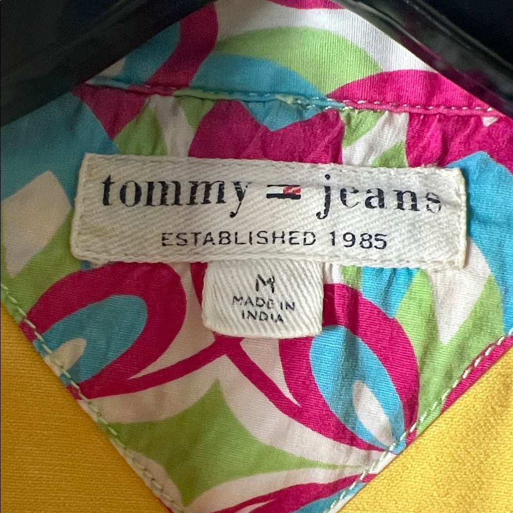 Tommy Hilfiger Sunny Yellow Trench Coat - Picture 2 of 7